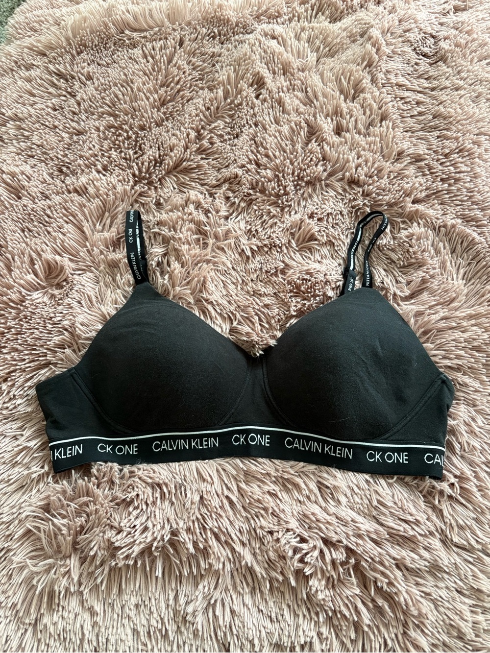 Calvin Klein Black CK One Wireless Padded Bra